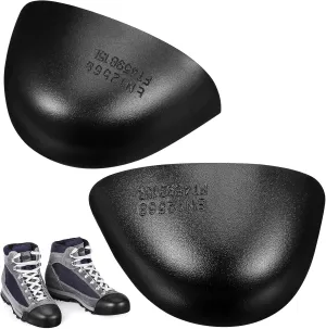 1 Pair Steel Toe Inserts Safety Shoes Toe Caps Steel Toe Boots Covers Work Boot Toe Protector Steel Toe Guards for Work Boots Safety Footwear Toe(US Size Man 7, Women 8.5)
