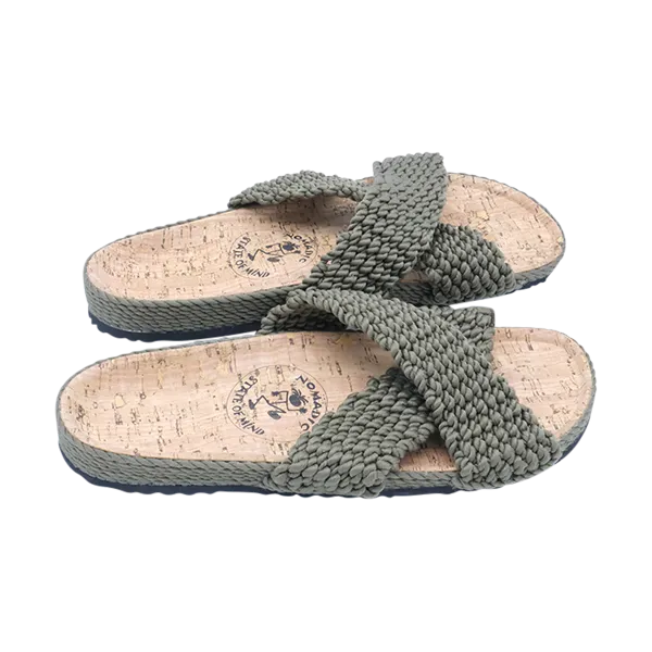 2.1 Olive SlideX Cork Footbed