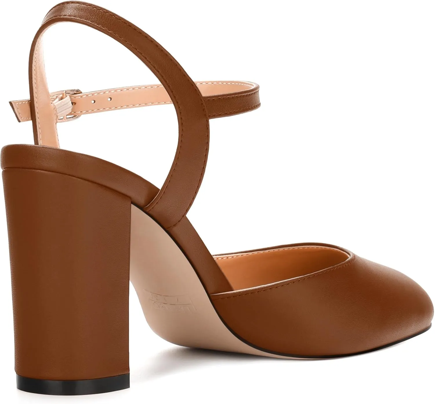 3-Inch Chunky Heels for Women, Round Toe Block High Heels Women's Pumps for Wedding, Party, Dress Shoes