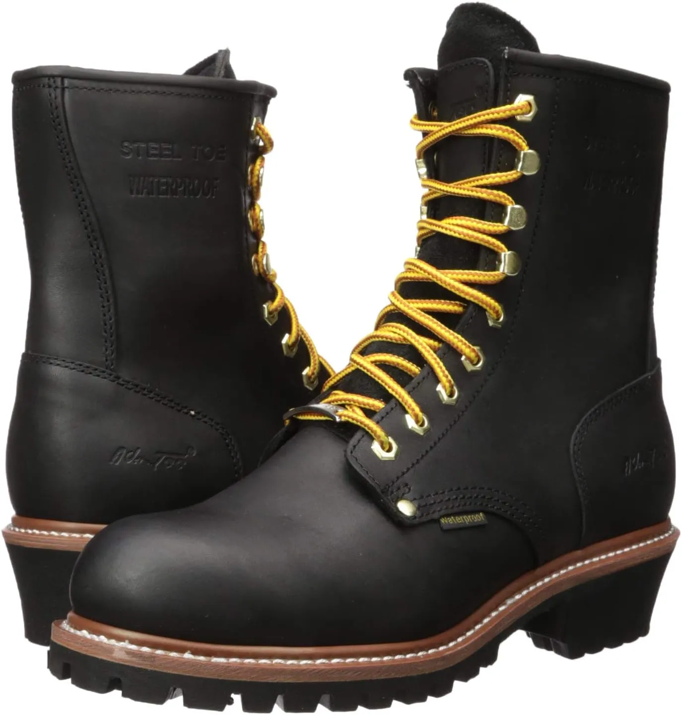 Ad Tec Men's 1428wp Lasting Work Shoes, Lug Sole