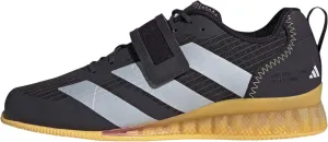 adidas Adipower Weightlifting 3 Sneaker, Aurora Black/Zero Metallic/Spark, 3.5 US Unisex Little Kid