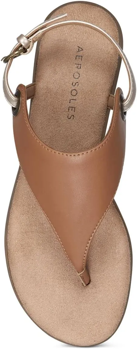 Aerosoles Womens IN CONCHLUSION Flat Sandal
