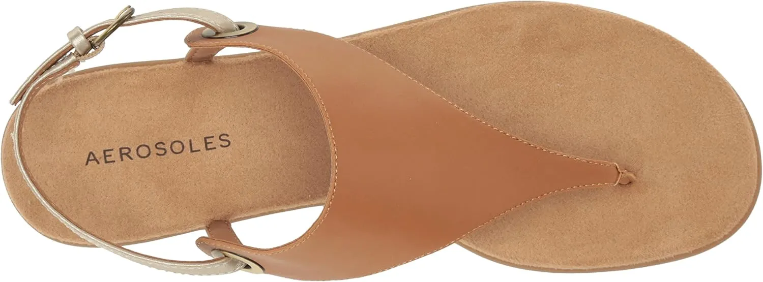 Aerosoles Womens IN CONCHLUSION Flat Sandal