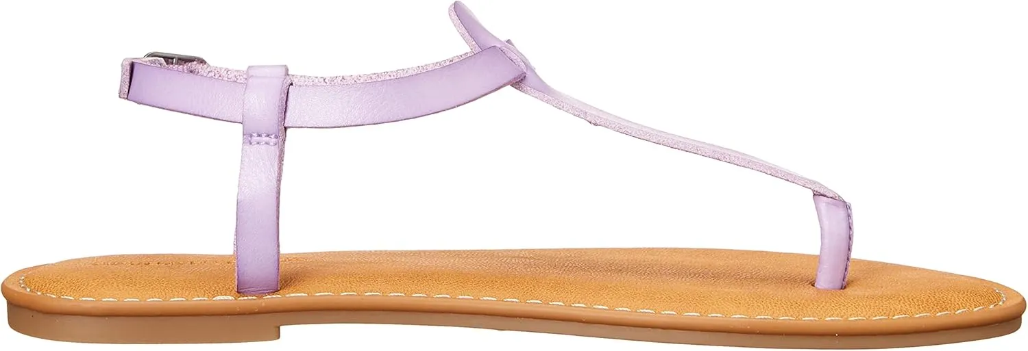 Amazon Essentials Women's Casual Thong Sandal with Ankle Strap