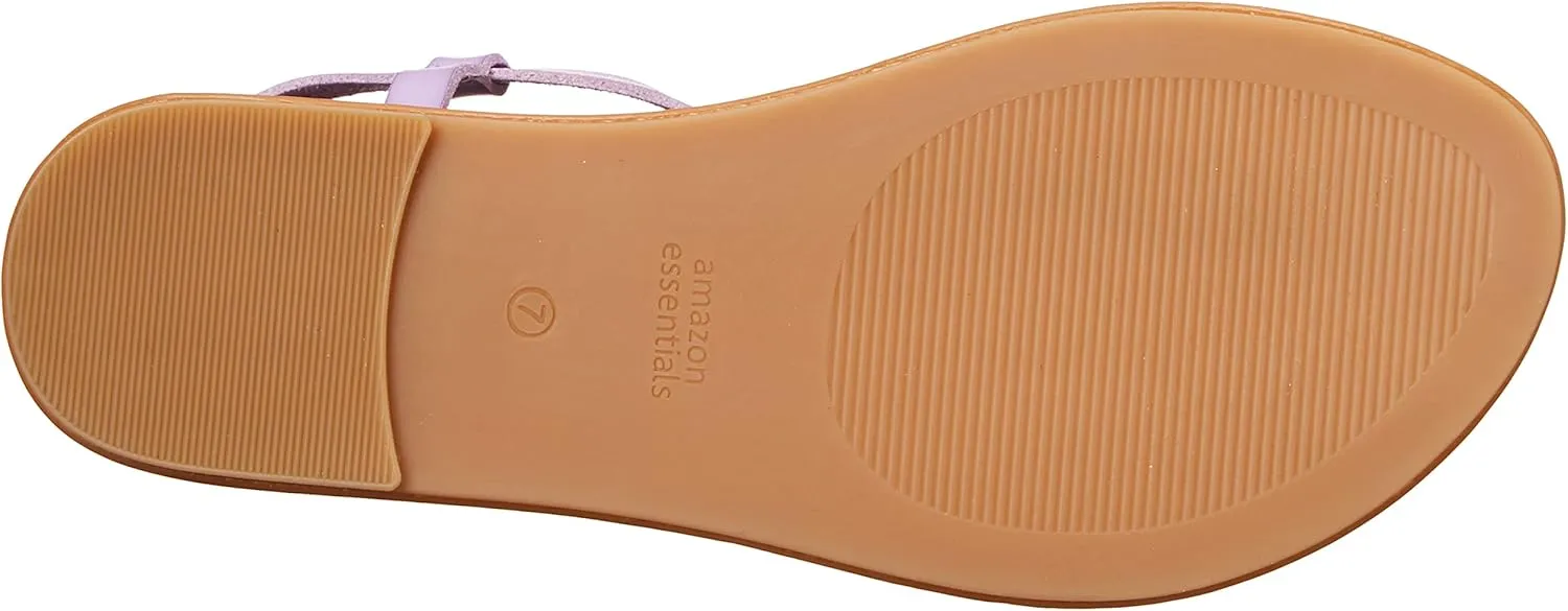 Amazon Essentials Women's Casual Thong Sandal with Ankle Strap