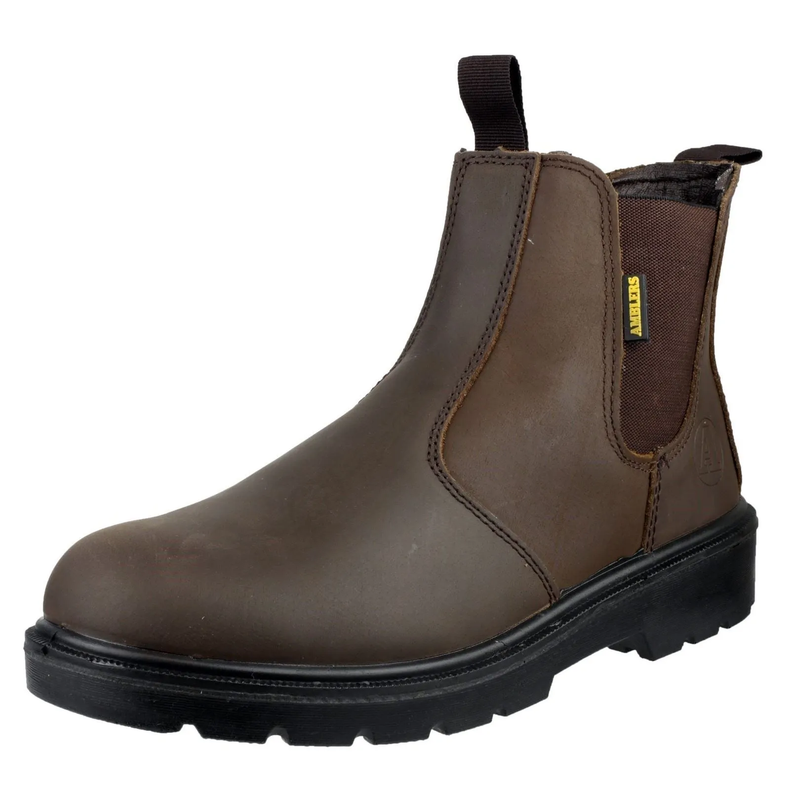 Amblers Men Boots - FS128 Safety Dealer Boot in Brown, 3-15