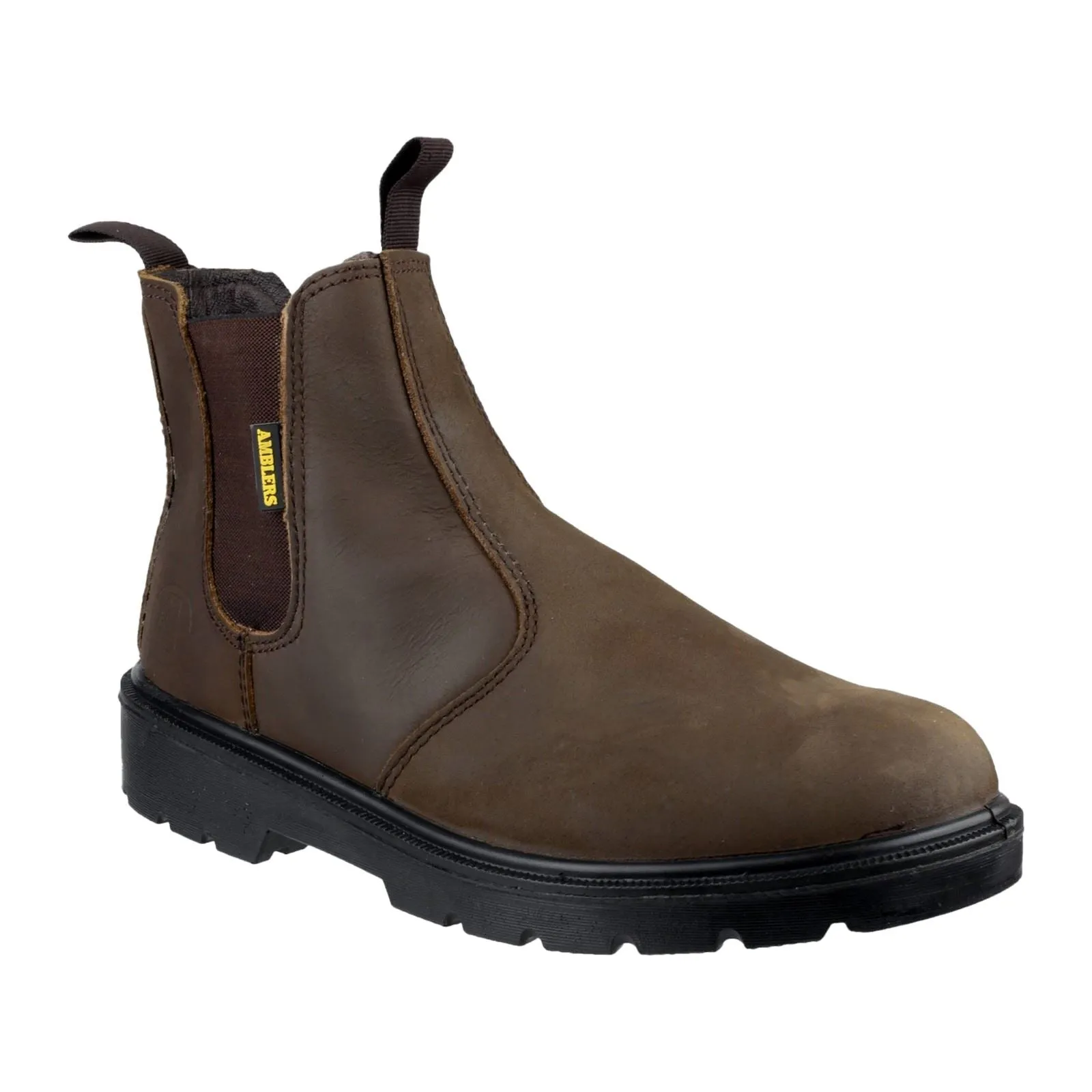 Amblers Men Boots - FS128 Safety Dealer Boot in Brown, 3-15