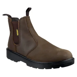 Amblers Men Boots - FS128 Safety Dealer Boot in Brown, 3-15