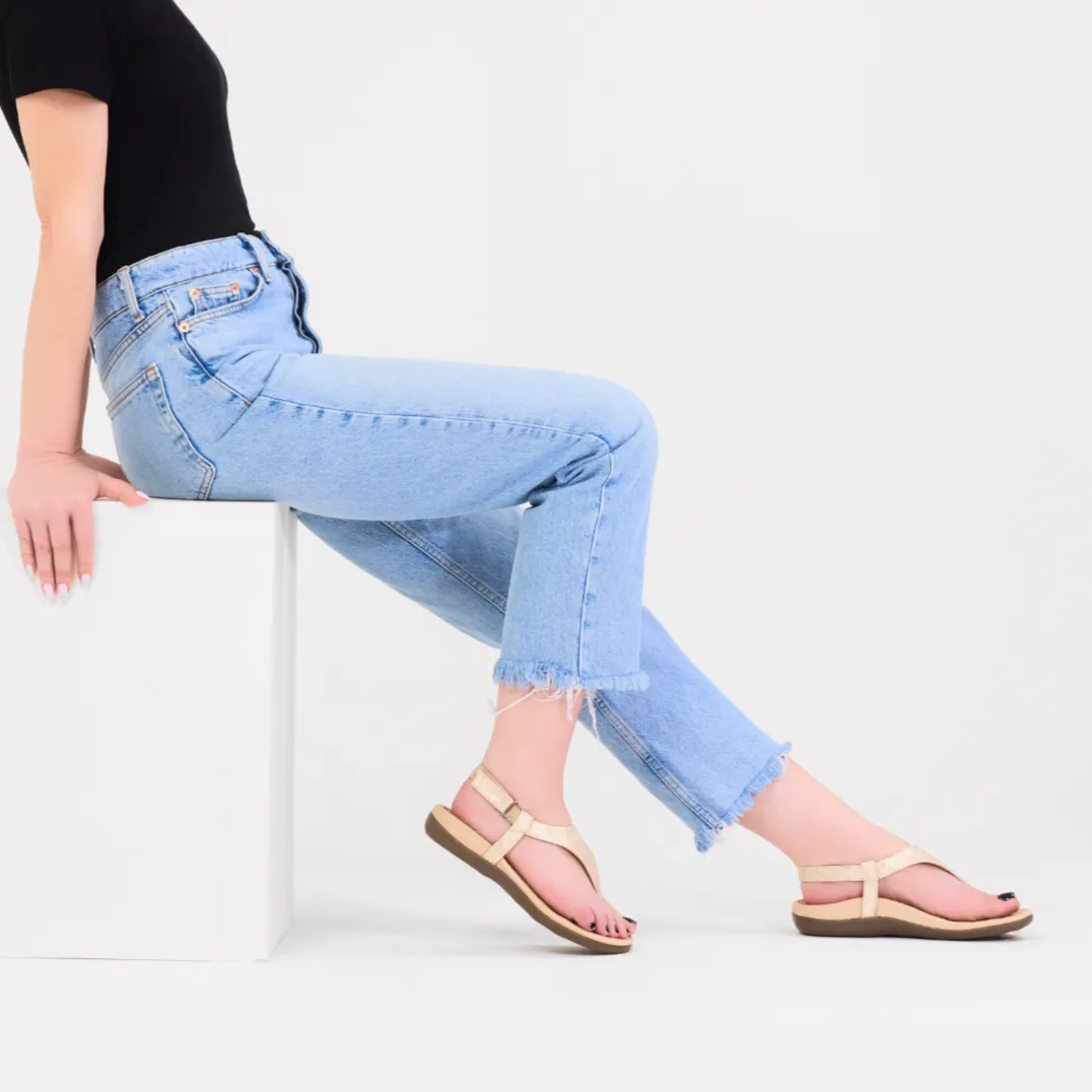 Aria - Creme Sandal For Women