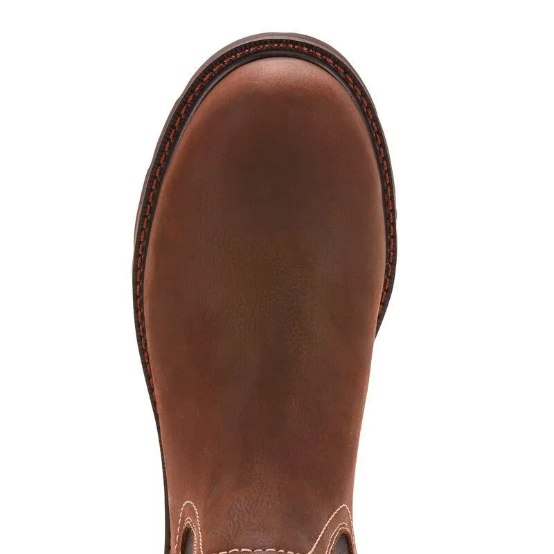 Ariat 24983 Groundbreaker Chelsea Waterproof Steel Toe Work Boot 10024983