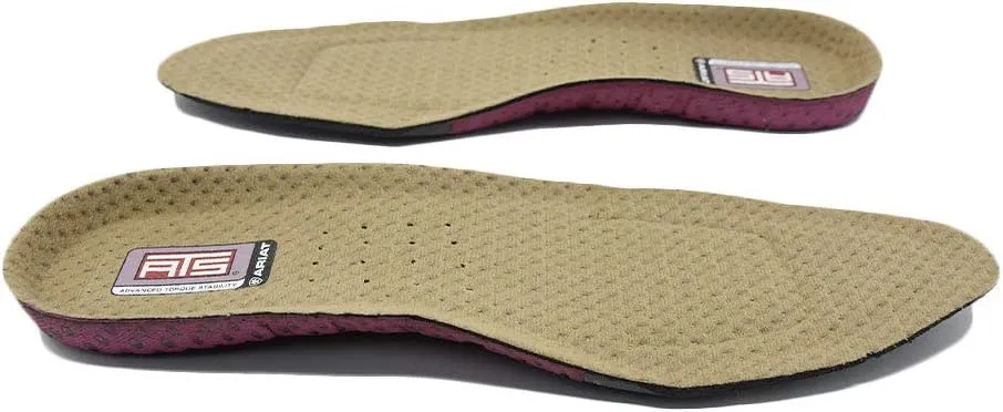 ARIAT Men's ATS Round Toe Footbeds, Multicolored, 9.5