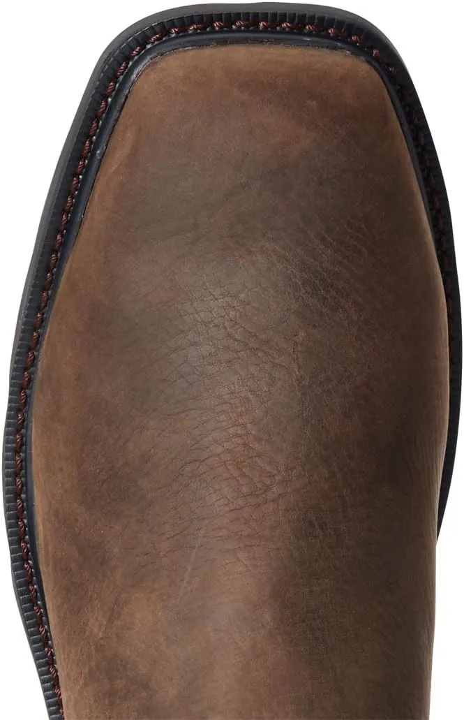 Ariat Men's Groundbreaker Chelsea Wide Square Toe Waterproof Steel Toe Work Boot