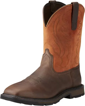 Ariat Men's Groundbreaker Wide Square Toe Steel Toe Work Boot