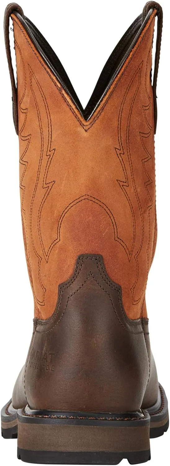 Ariat Men's Groundbreaker Wide Square Toe Steel Toe Work Boot