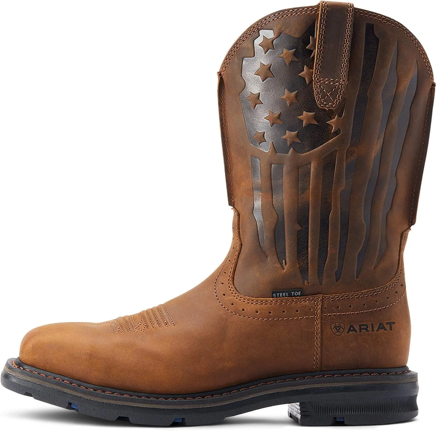 Ariat Men's Sierra Shock Shield Patriot Steel Toe Work Boot