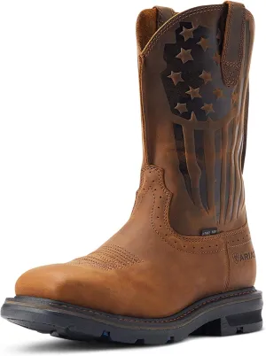 Ariat Men's Sierra Shock Shield Patriot Steel Toe Work Boot