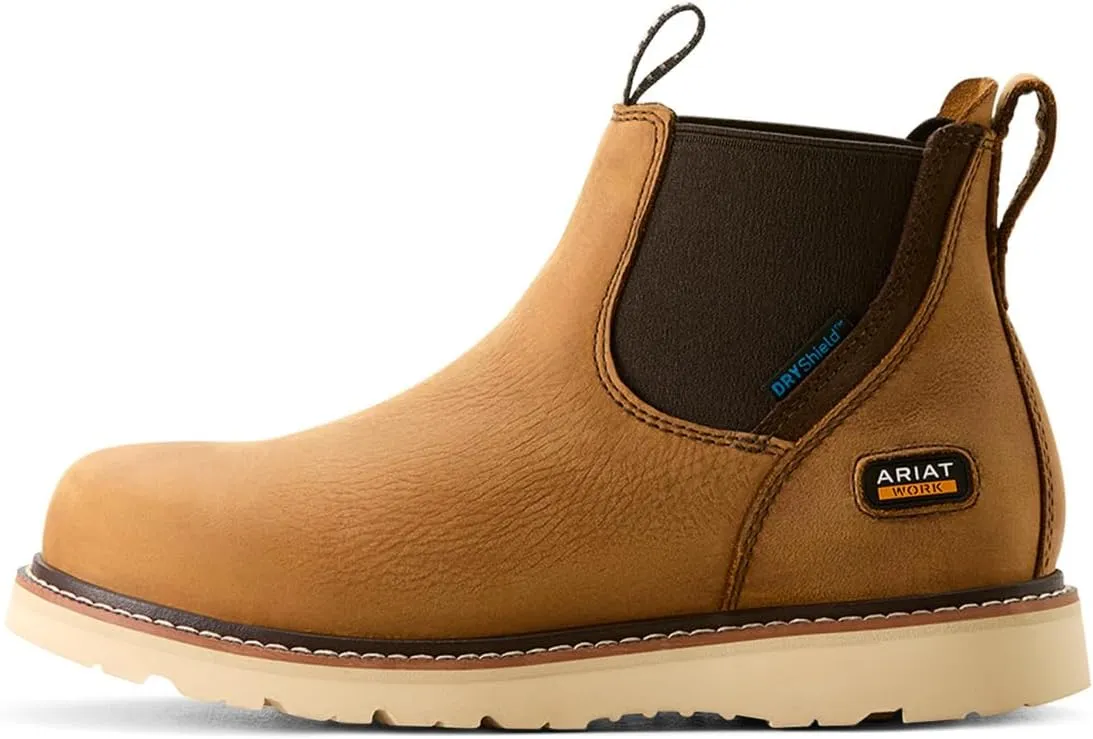 Ariat Women's Rebar Wedge Chelsea Waterproof Composite Toe Work Boot