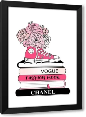 ArtDirect Sneaker Style Custom Framed Art Print Giclee Print or Canvas Options with Various Sizes and Customization by Pavlova, Martina