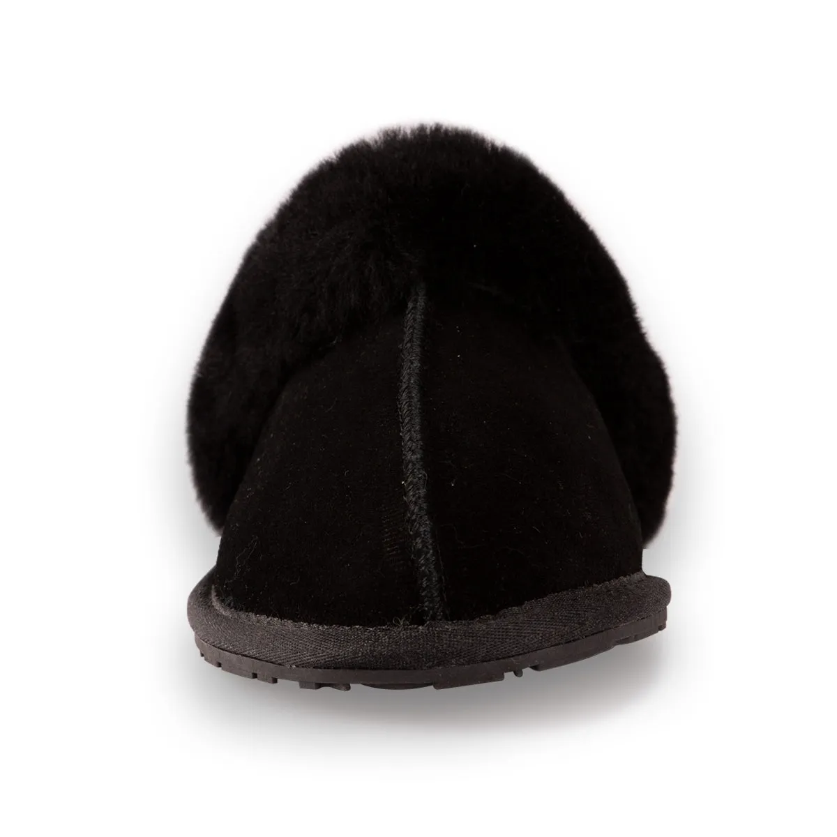 AUS WOOLI UGG UNISEX SHEEPSKIN WOOL SHELLEY Slippers - Grey