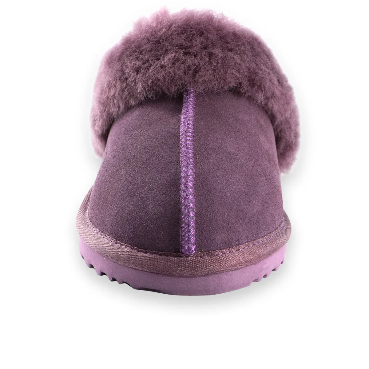 AUS WOOLI UGG UNISEX SHEEPSKIN WOOL SYDNEY Slippers - PLUM