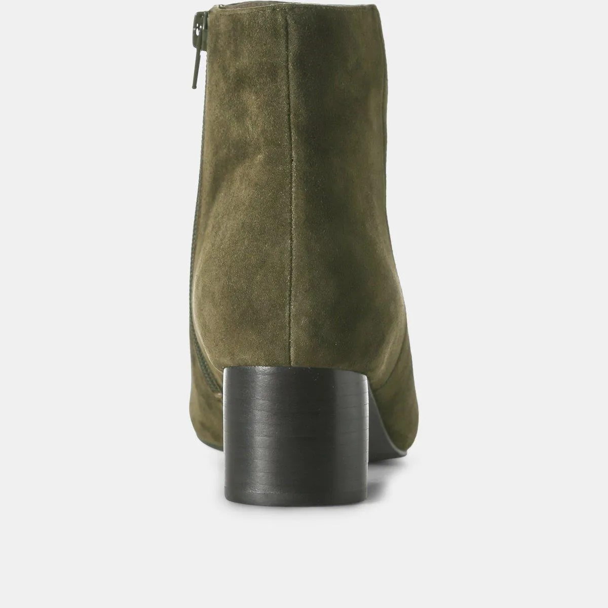 Aya Suede Ankle Boot (Green)