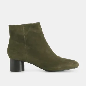 Aya Suede Ankle Boot (Green)