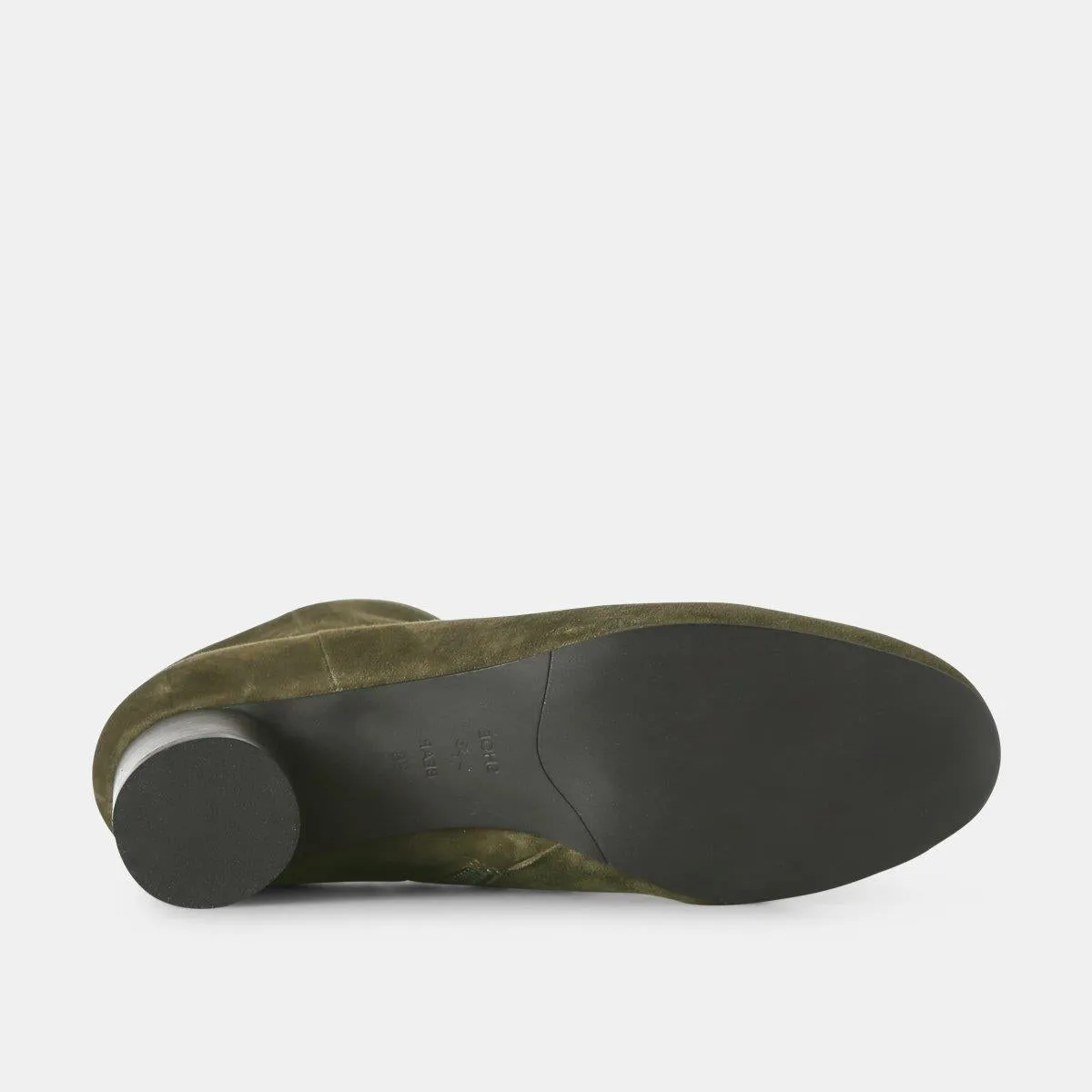 Aya Suede Ankle Boot (Green)