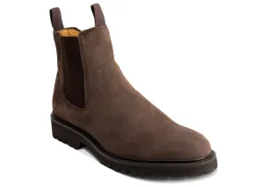 Barker Camborne - Brown Waxy Suede