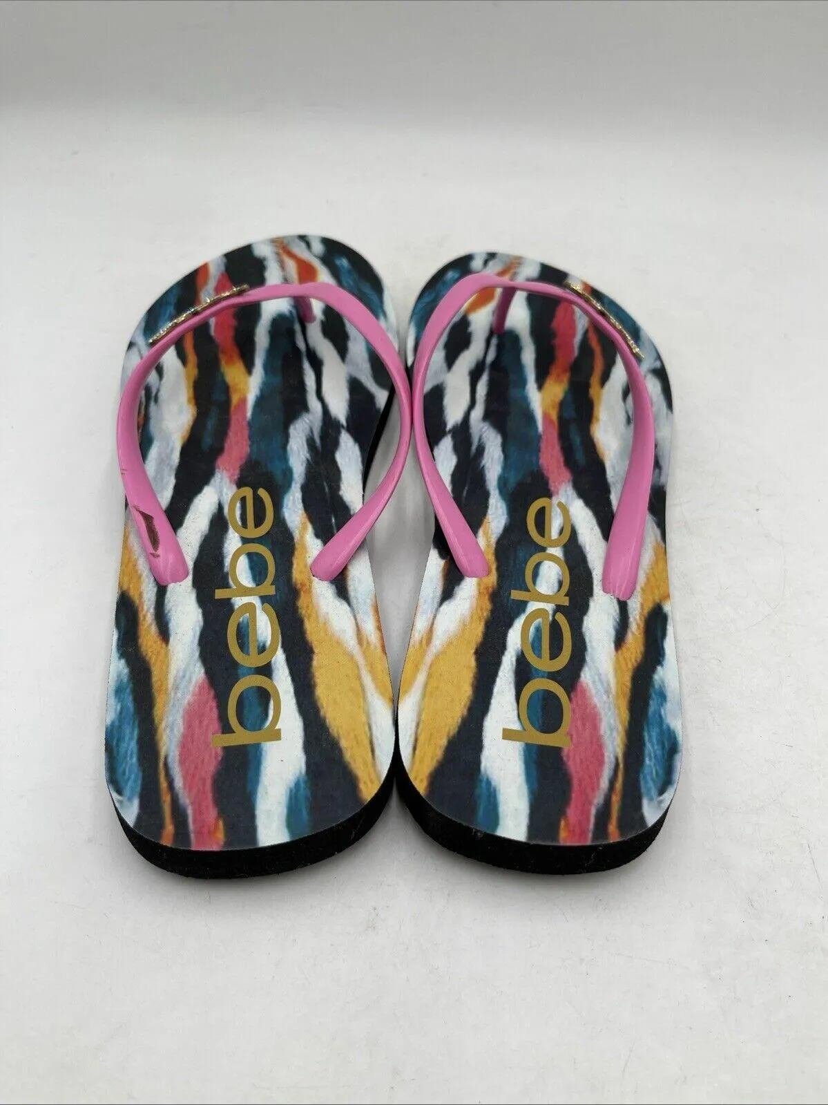 Bebe Jaynee Women's Sandal Multicolor Size 9/10 - Very Good