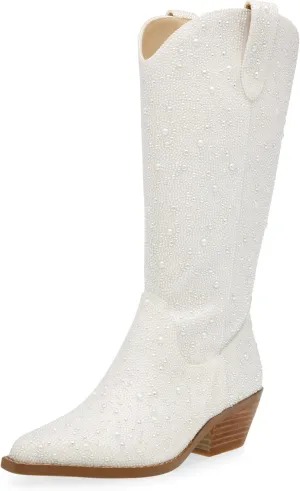 Betsey Johnson Women's Dalas Western Boot