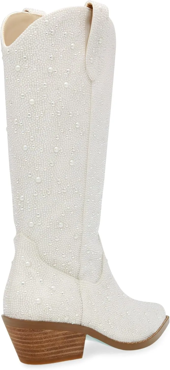 Betsey Johnson Women's Dalas Western Boot