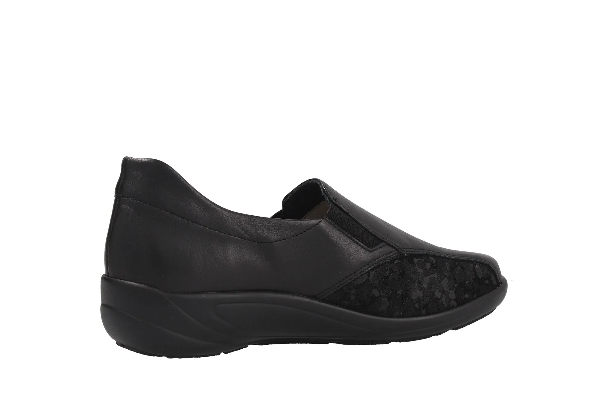 Birgit – schwarz – Slipper – B6615