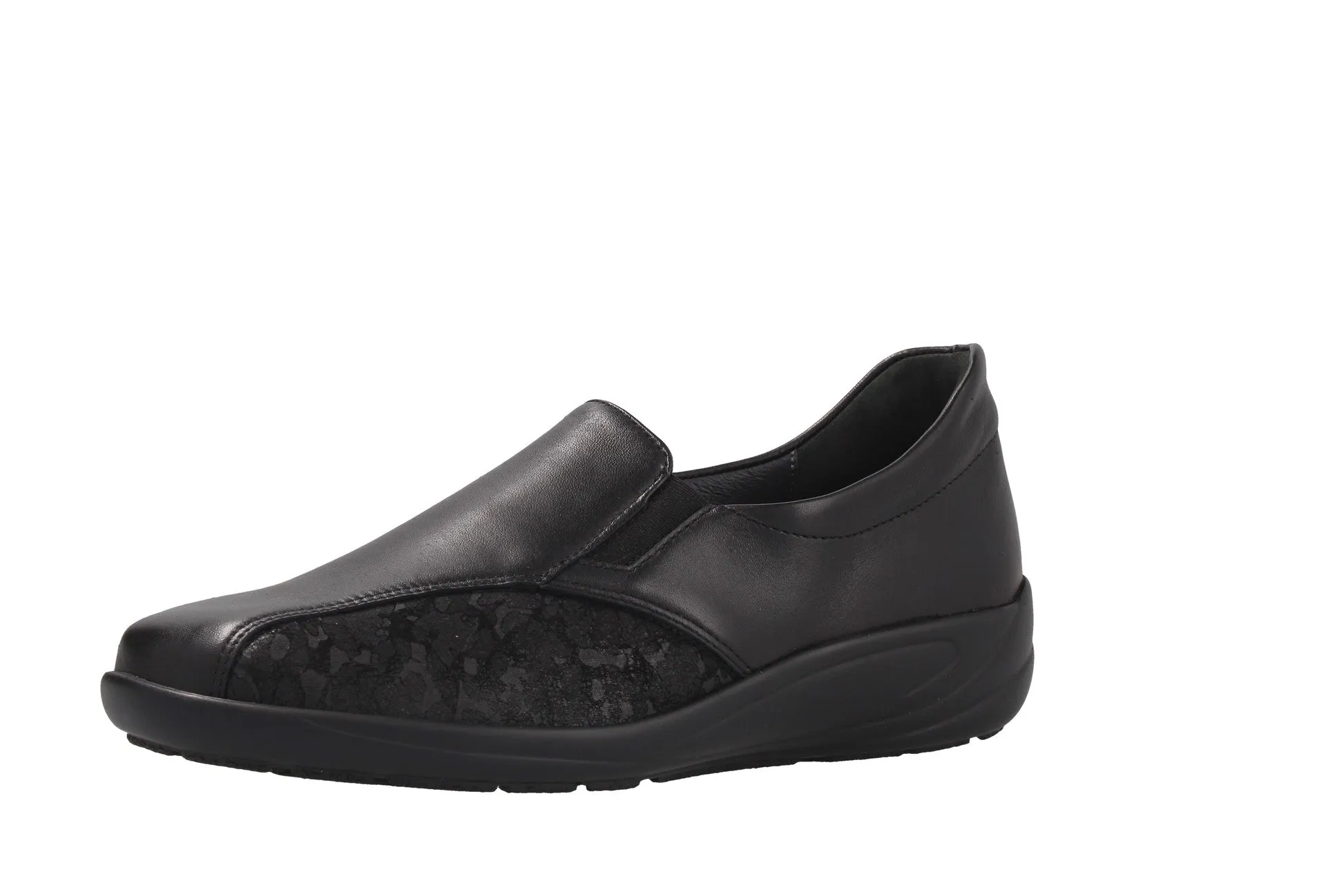 Birgit – schwarz – Slipper – B6615