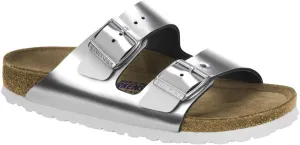 Birkenstock 1005960136 Arizona SFB Met Silver Lt 36