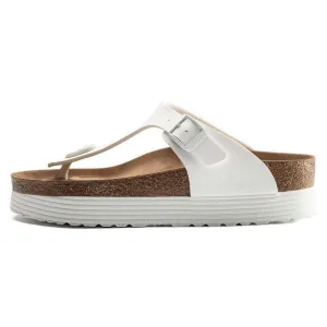 Birkenstock 1018557WH - Gizeh Grooved Toe Post Sandal