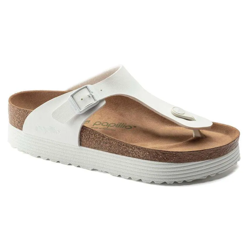 Birkenstock 1018557WH - Gizeh Grooved Toe Post Sandal
