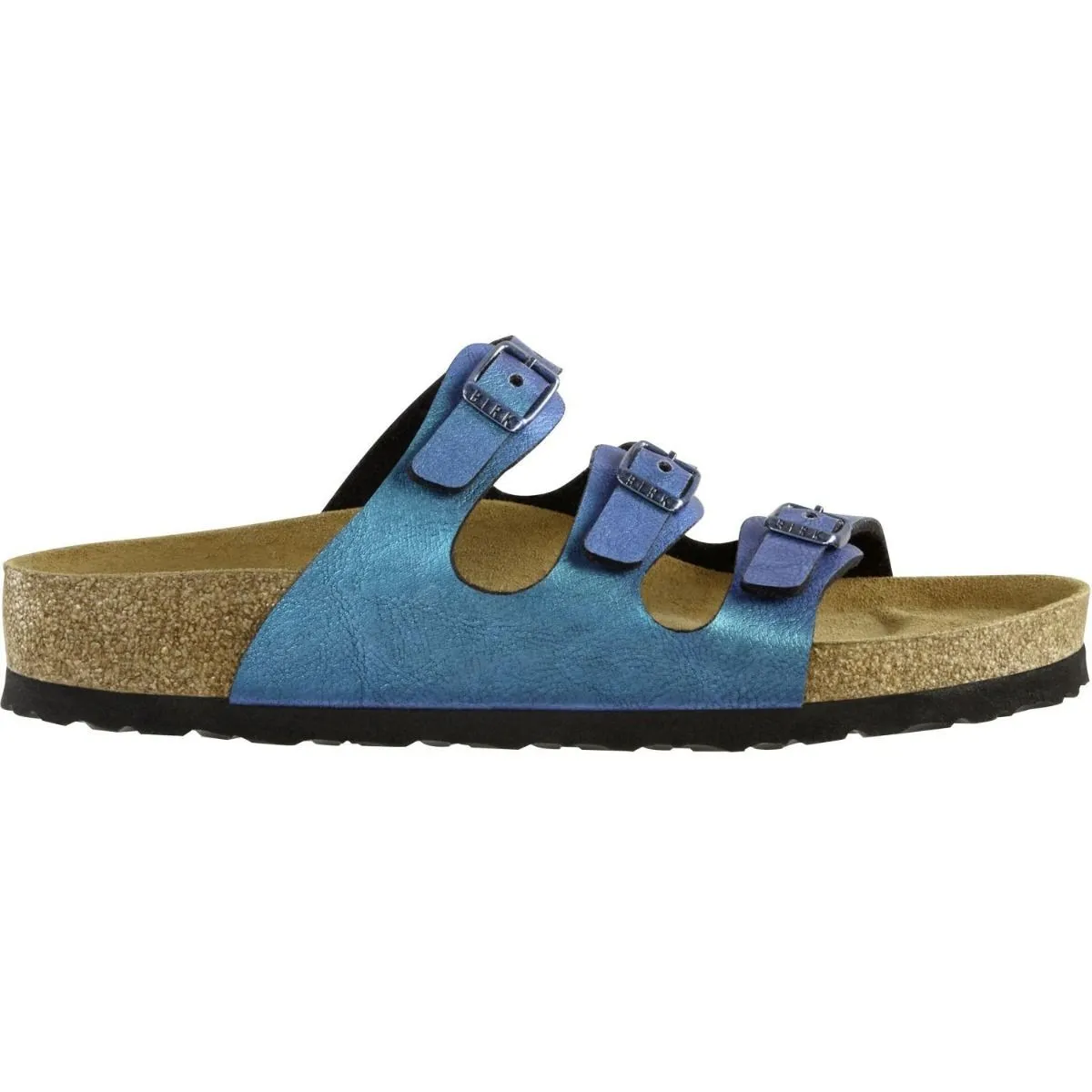 Birkenstock Florida Birko-Flor Graceful Gemm Blue Sandals