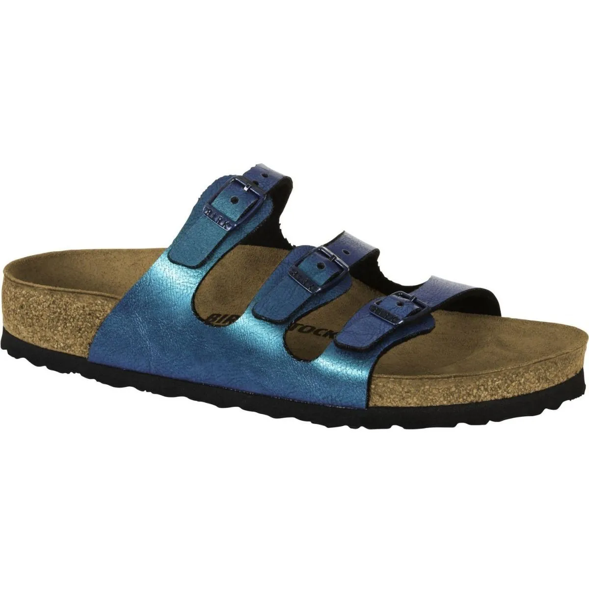 Birkenstock Florida Birko-Flor Graceful Gemm Blue Sandals
