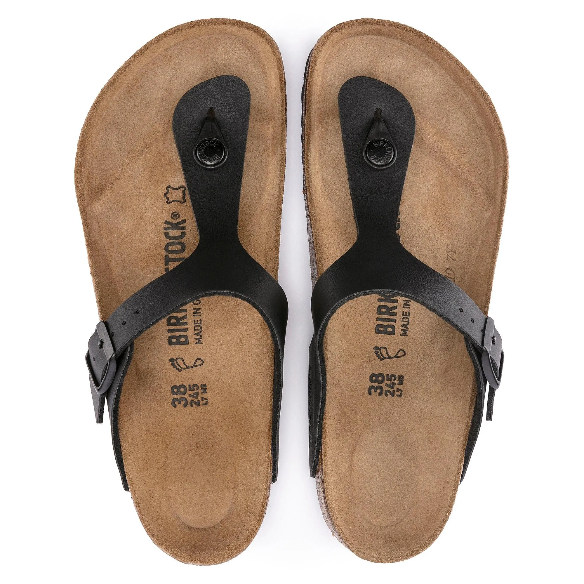 Birkenstock Gizeh BF Narrow Sandals - Black