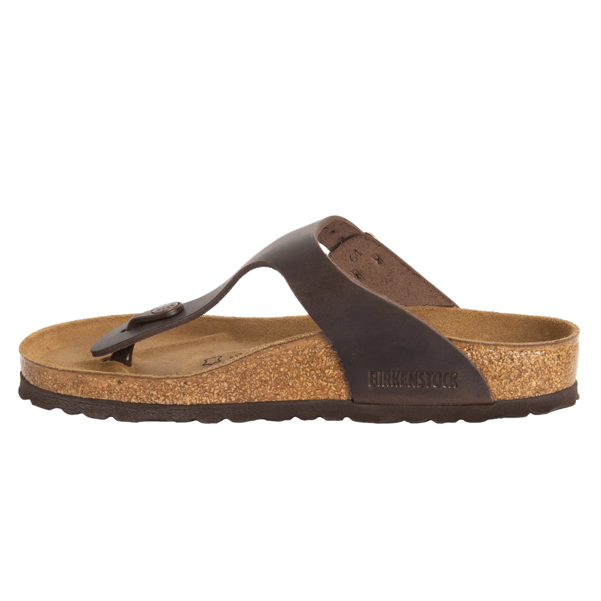 Birkenstock Gizeh Oiled Leather Sandals - Havana
