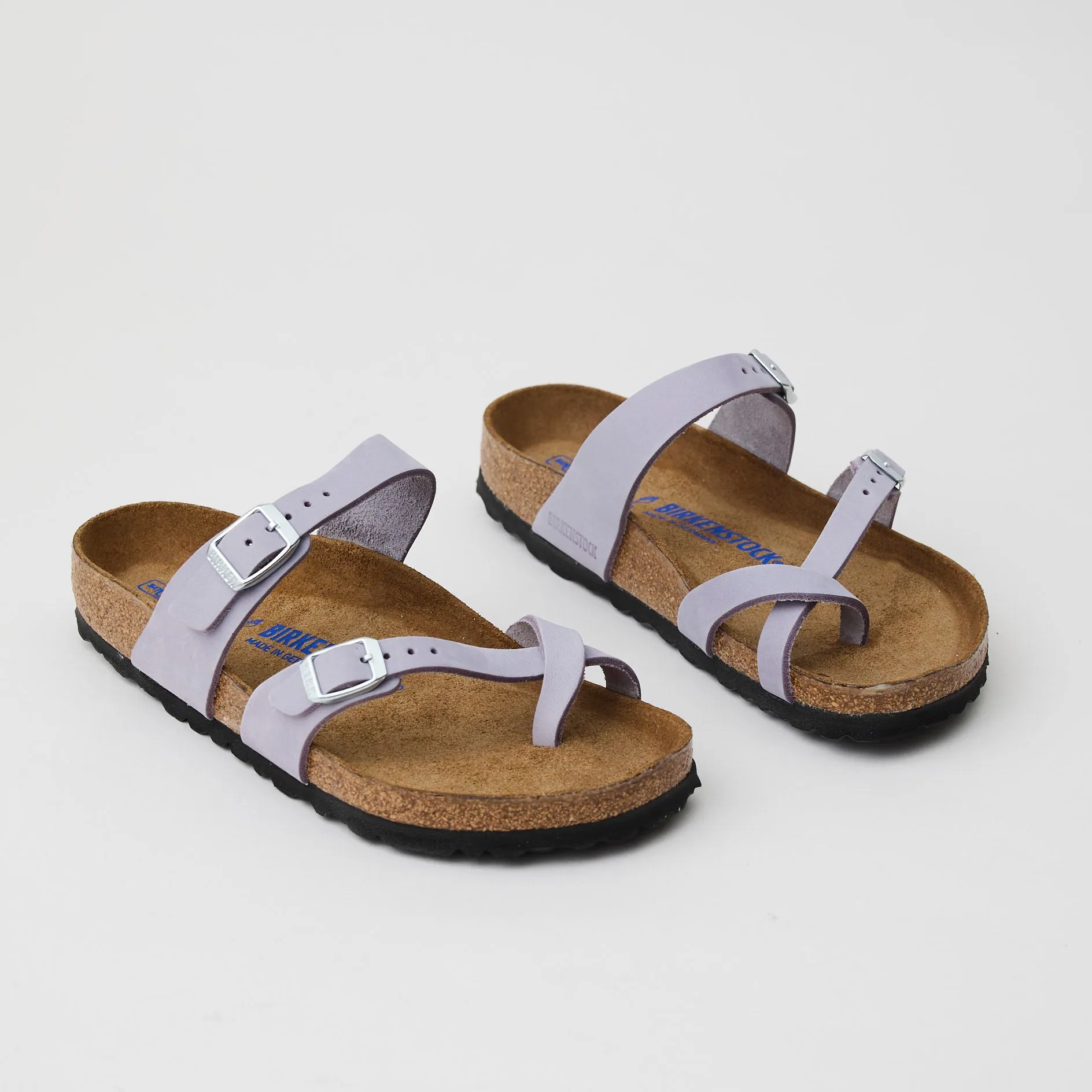 Birkenstock Mayari Lilac Leather Sandals