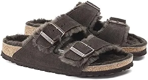 Birkenstock Women's Arizona Shearling Sandals - Narrow