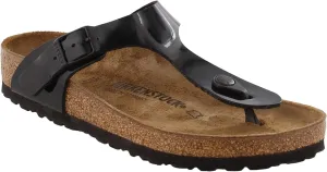 Birkenstock Women's GIzeh Thong Sandal, Black Patent, 40 M EU/9-9.5 B(M) US