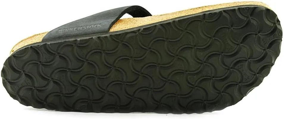 Birkenstock Women's Leather Gizeh Black Oil LTR