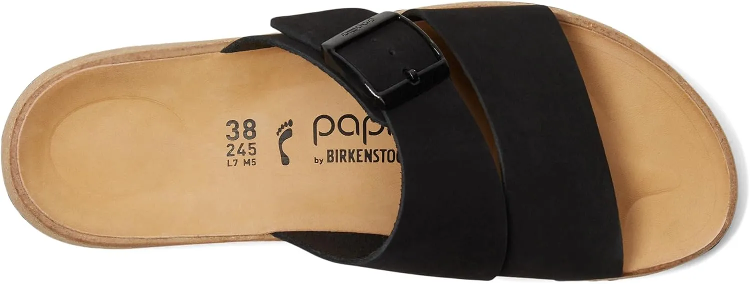 Birkenstock Women's Papillio Almina Platform Sandal-Nubuck Wedge