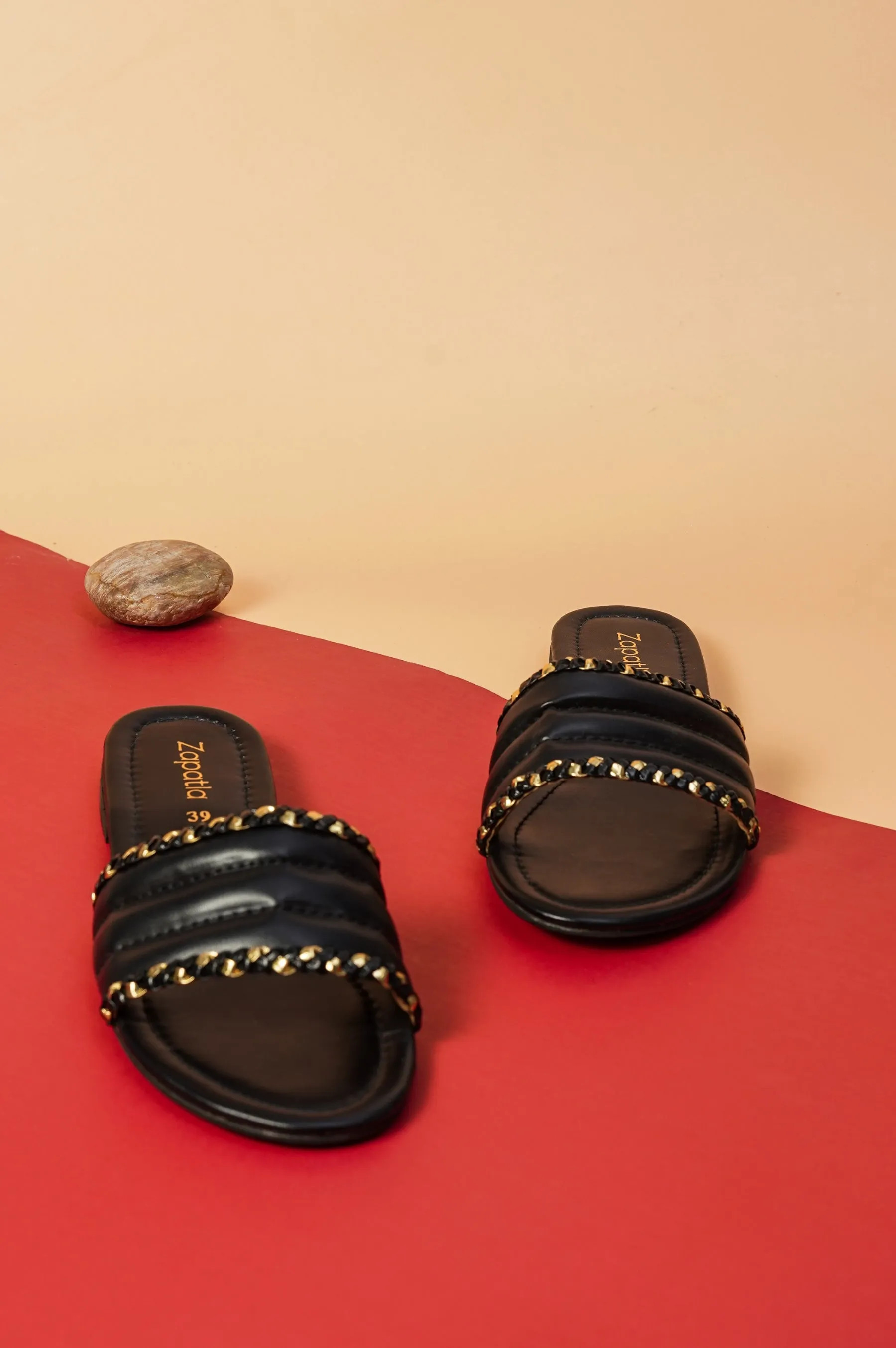 Black Women Slipper WC75