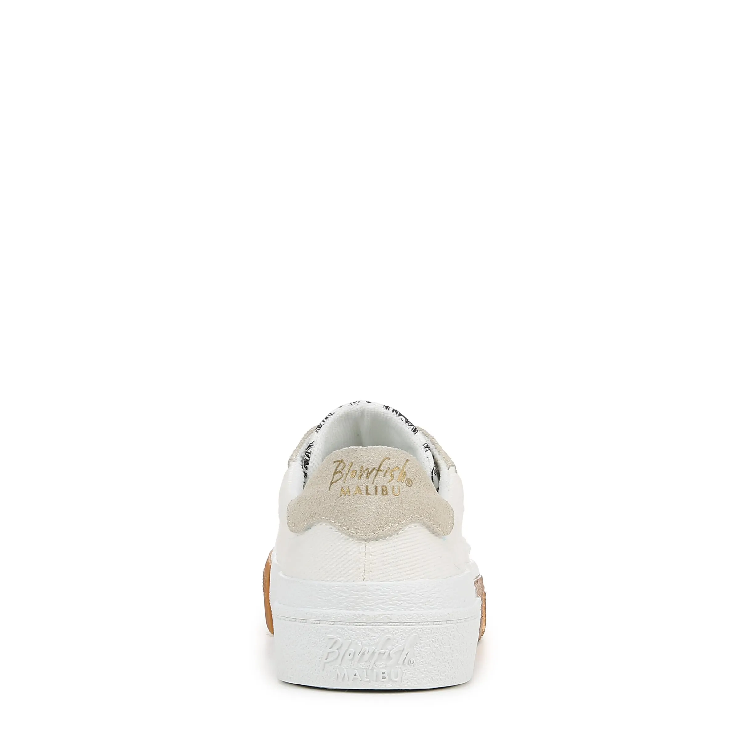 Blowfish Malibu Womens Wildcard Sneaker Off White Canvas 6.5 M