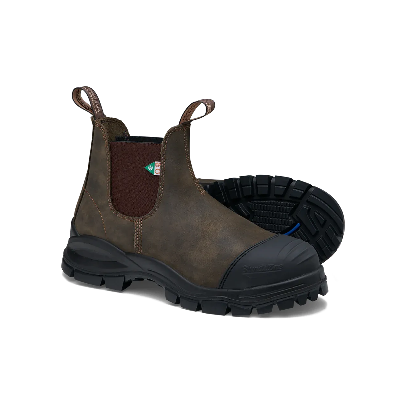 Blundstone 962 steel toe with toe cap-work and safety XFR