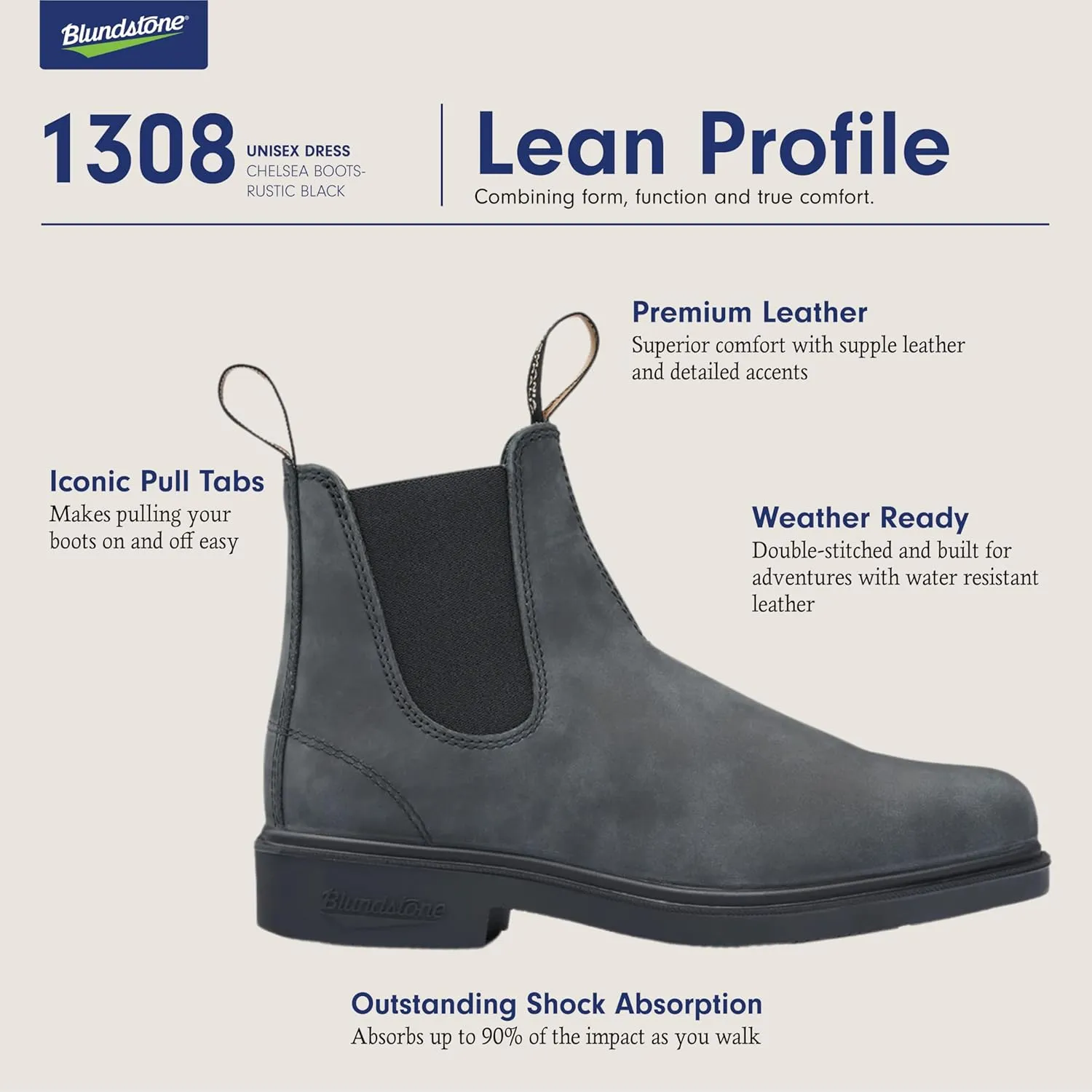 Blundstone Dress Chelsea Boots - Unisex