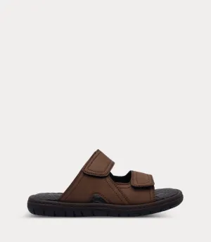 BM6902-BROWN-Men Slipper